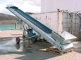 Cargo handling conveyor
